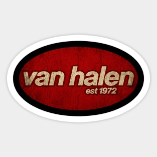 Van Halen - Vintage Sticker